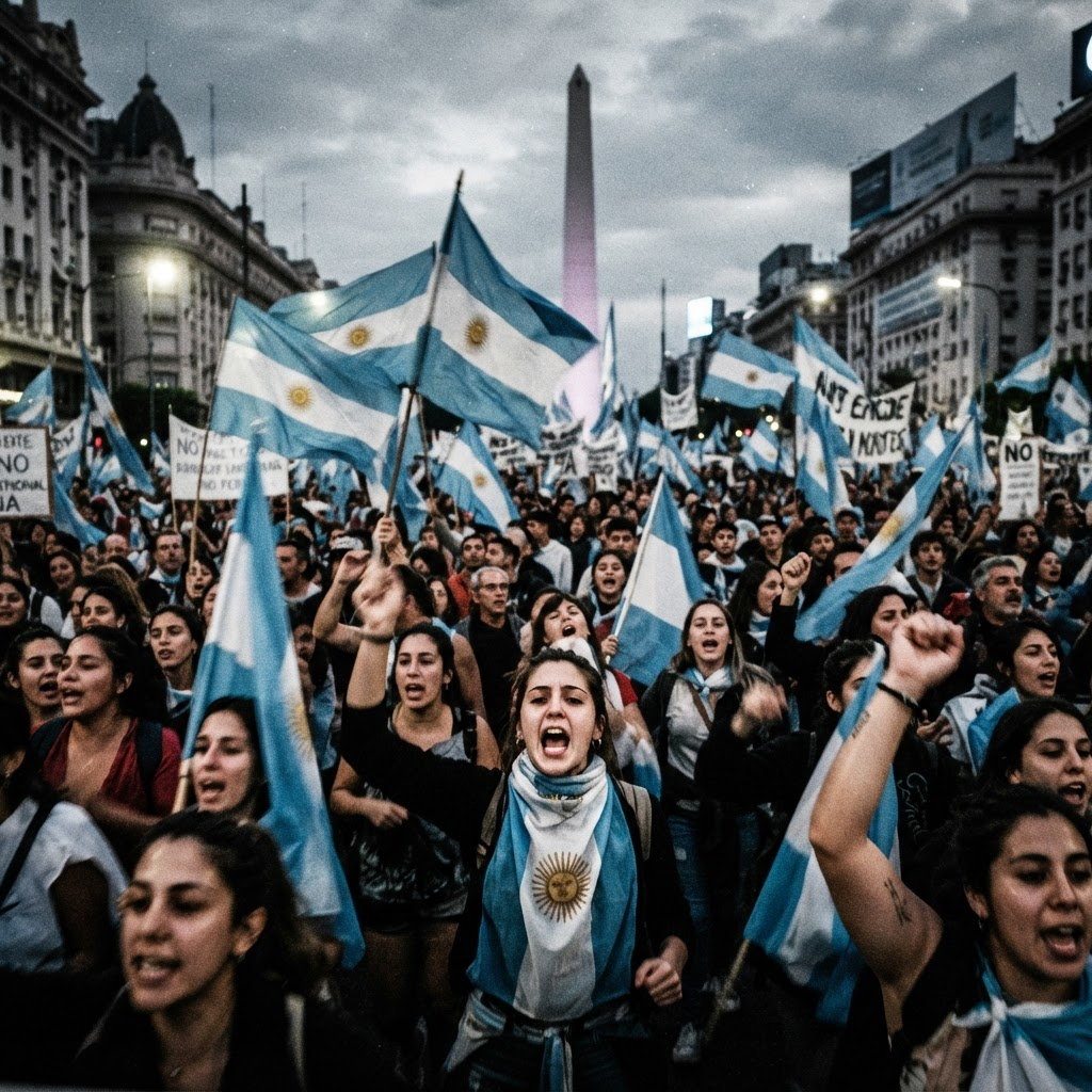 La calle habla: cronica de una jornada de protesta